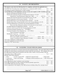 Form 232-15 Part 232 Dry Cleaning Facility Compliance Inspection Report - New York, Page 3