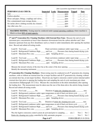 Form 232-15 Part 232 Dry Cleaning Facility Compliance Inspection Report - New York, Page 6