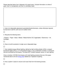 Brewery Application Form - New York, Page 5