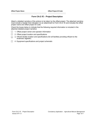 Document preview: Form CA-2.1E Project Description - New York
