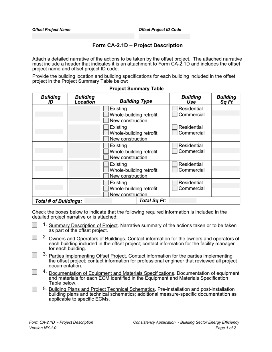 Form CA-2.1D - Fill Out, Sign Online and Download Fillable PDF, New ...