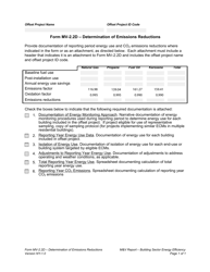 Document preview: Form MV-2.2D Determination of Emissions Reductions - New York