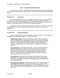 Instructions for Building Sector Energy Efficiency Offset Project Monitoring and Verification Report - New York, Page 5