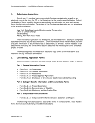 Instructions for Landfill Methane Capture and Destruction Offset Project Consistency Application - New York, Page 4