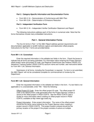 Instructions for Landfill Methane Capture and Destruction Offset Project Monitoring and Verification Report - New York, Page 4