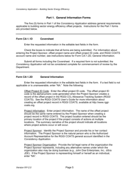Instructions for Building Sector Energy Efficiency Offset Project Consistency Application - New York, Page 5