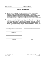 Document preview: Form MV-1.3B Attestations - New York