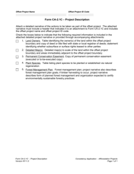 Document preview: Form CA-2.1C Project Description - New York