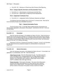 Instructions for Afforestation Offset Project Monitoring and Verification Report - New York, Page 4