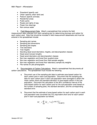 Instructions for Afforestation Offset Project Monitoring and Verification Report - New York, Page 8