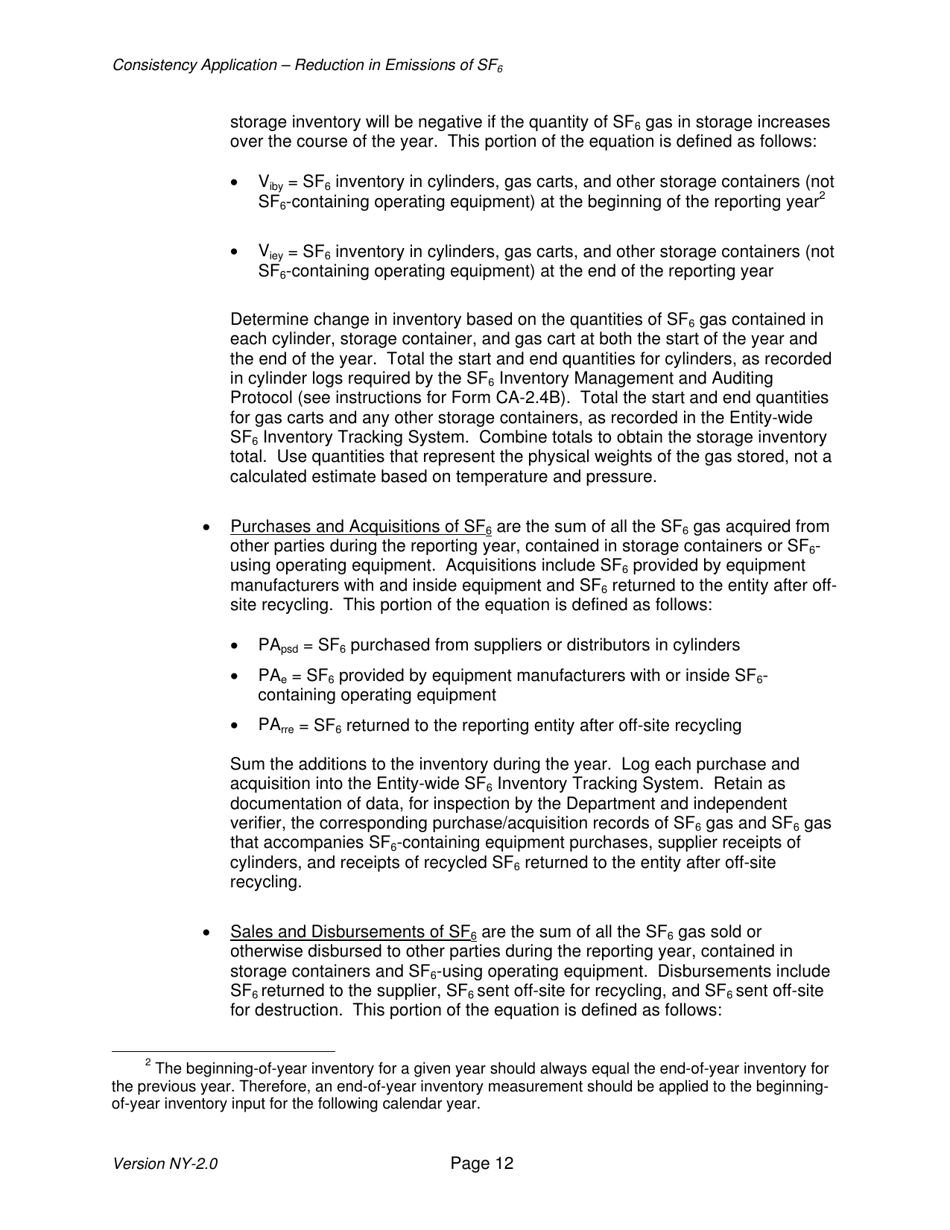 Instructions for Form CA-1.1B, CA-1.2B, CA-1.3B, CA-1.4B, CA-1.5B, CA-2.1B, CA-2.2B, CA-2.3B, CA-2.4B, CA-3.1B Offset Project Consistency Application - New York, Page 12