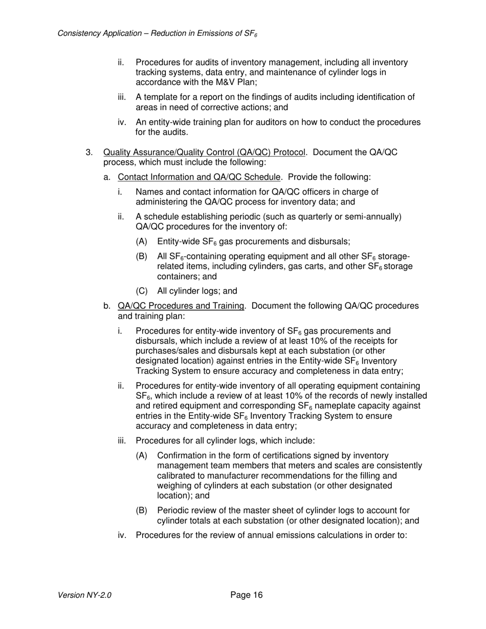 Instructions for Form CA-1.1B, CA-1.2B, CA-1.3B, CA-1.4B, CA-1.5B, CA-2.1B, CA-2.2B, CA-2.3B, CA-2.4B, CA-3.1B Offset Project Consistency Application - New York, Page 16