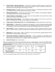 Wwtp Facility Score Sheet Form - New York, Page 3