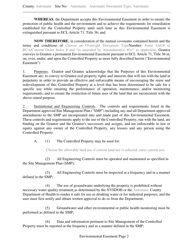 Environmental Easement Template - New York, Page 2
