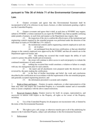 Environmental Easement Template - New York, Page 4