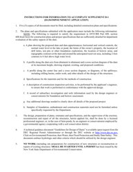Supplement D-1 Application for Permit for the Construction, Reconstruction or Repair of a Dam or Other Impoundment Structure - New York, Page 2