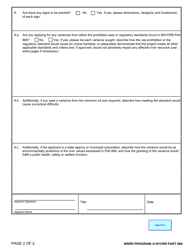 Supplement WSR-1 Application for Permit for Wild, Scenic and Recreational Rivers System Permits - New York, Page 2
