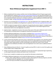 Supplement WW-1 Water Withdrawal Application Supplement - New York, Page 2