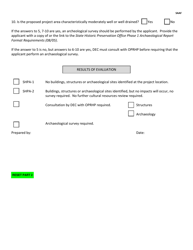 Structural Archaeological Assessment Form (Saaf) - New York, Page 4