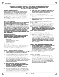 Stormwater Municipal Separate Storm Sewer Systems (Ms4s) General Permit Noi - New York, Page 19