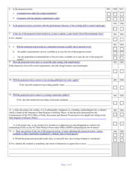 Part 1 Short Environmental Assessment Form - Project Information - New York, Page 2