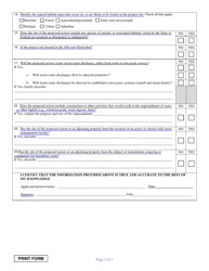 Part 1 Short Environmental Assessment Form - Project Information - New York, Page 3