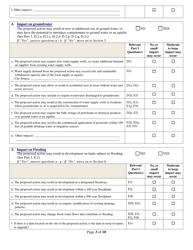Full Environmental Assessment Form Part 2 - Identification of Potential Project Impacts - New York, Page 3
