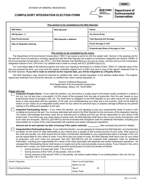 Form 06-1-1  Printable Pdf