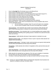Form 85-12-6 Mining Termination Notice - New York, Page 2