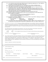 Bluestone Exploration Authorization Application - New York, Page 4
