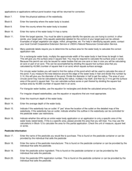 Aquatic Pesticide Purchase Permit Application - New York, Page 4