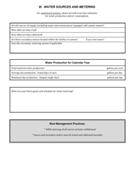 Water Conservation Program Form for Non-potable Water Withdrawals - New York, Page 2