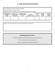 Water Conservation Program Form for Non-potable Water Withdrawals - New York, Page 4