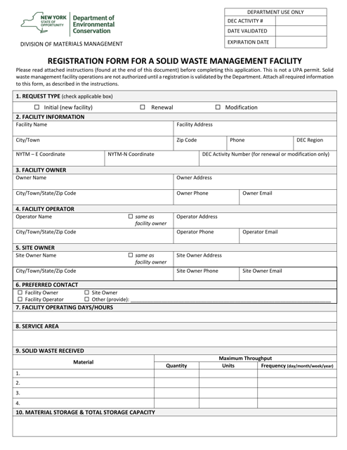 new-york-registration-form-for-a-solid-waste-management-facility-fill