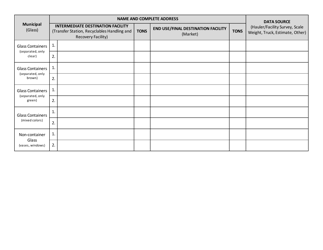 Annual Report Form - Planning Unit Recycling Report - New York, Page 6