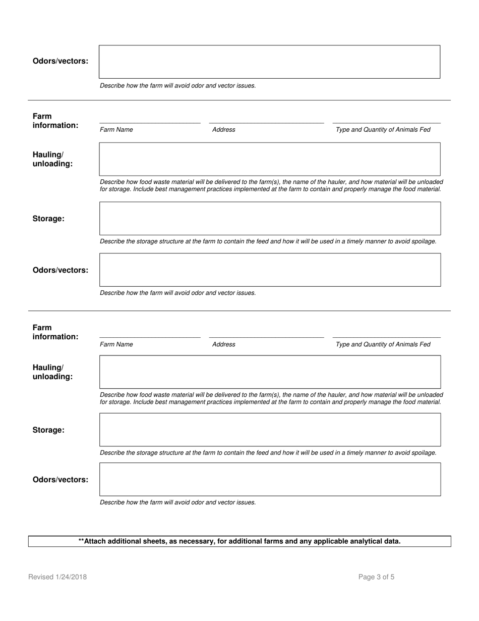 Beneficial Use Determination Petition - Animal Feed - New York, Page 3