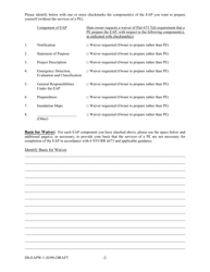 Form DS-EAPW-1 Waiver Application Form - New York, Page 2