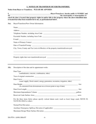 Form DS-PTN-1 Dam Safety - Form for Property Transfer Notices - Draft - New York, Page 4