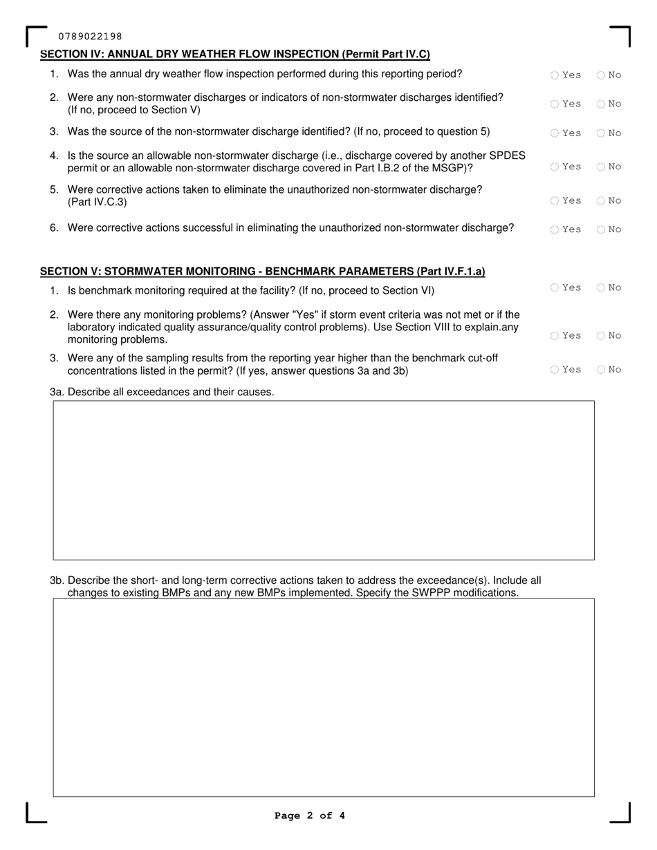 Msgp Annual Certification Report - New York, Page 2