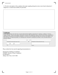 Msgp Adverse Climatic Conditions Waiver Form - New York, Page 2