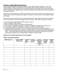 State Pollutant Discharge Elimination System (Spdes) General Permits (Gp-0-16-001) or (Gp-0-16-002) for Concentrated Animal Feeding Operations (Cafos) Annual Compliance Report - New York, Page 9
