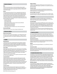 Form DOH-2794IT Application for the Uninsured Care Programs - New York (Italian), Page 2