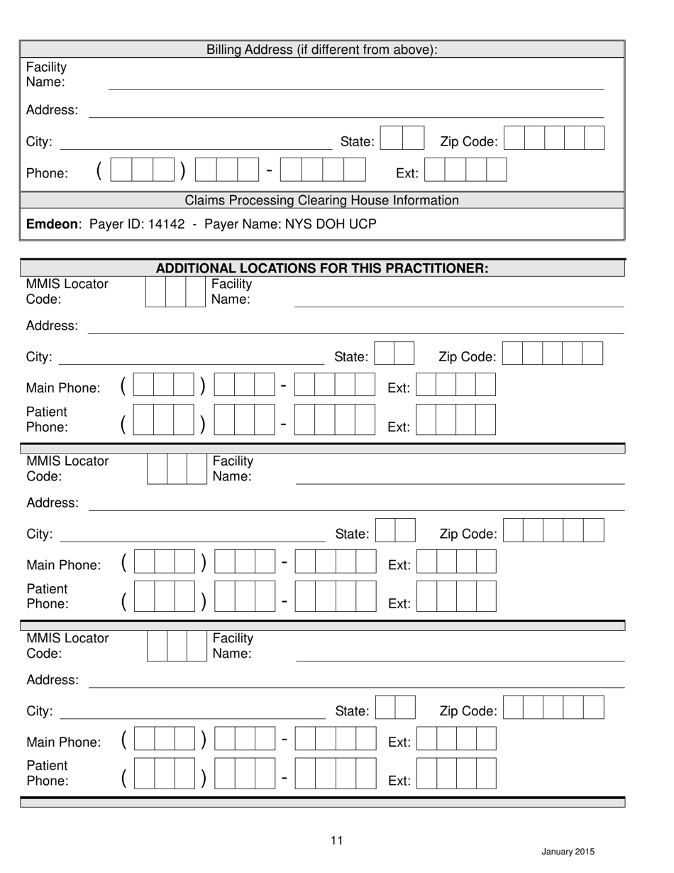 Practitioner Specialty Provider Agreement - Pre-exposure Prophylaxis Assistance Program (Prep-Ap) - New York, Page 11
