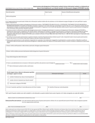 Document preview: Form DOH-5032IT Authorization for Release of Health Information (Including Alcohol/Drug Treatment and Mental Health Information) and Confidential HIV/AIDS-Related Information - New York (Italian)