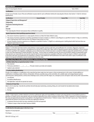 Form DOH-367 Children&#039;s Camp Facility and Staff Description - New York, Page 2
