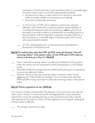 Checklist 5: Adult Patients Without Medical Decision-Making Capacity Who Do Not Have a Health Care Proxy, and Molst Form Is Being Completed in the Community - New York, Page 5