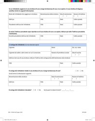 Form DOH-5178A-IT Supplement A Supplement to Access Ny Health Care Application Doh-4220 - New York (Italian), Page 2
