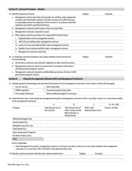 Form DOH-5038 Management Contract Statement and Certification - New York, Page 3