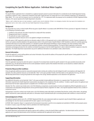 Form DOH-4345 Specific Waiver Application Residential on-Site Water Supply Systems New or Replacement - New York, Page 2