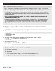 Form DOH-4474 Recreational Aquatic Spray Grounds Safety Plan - New York, Page 9